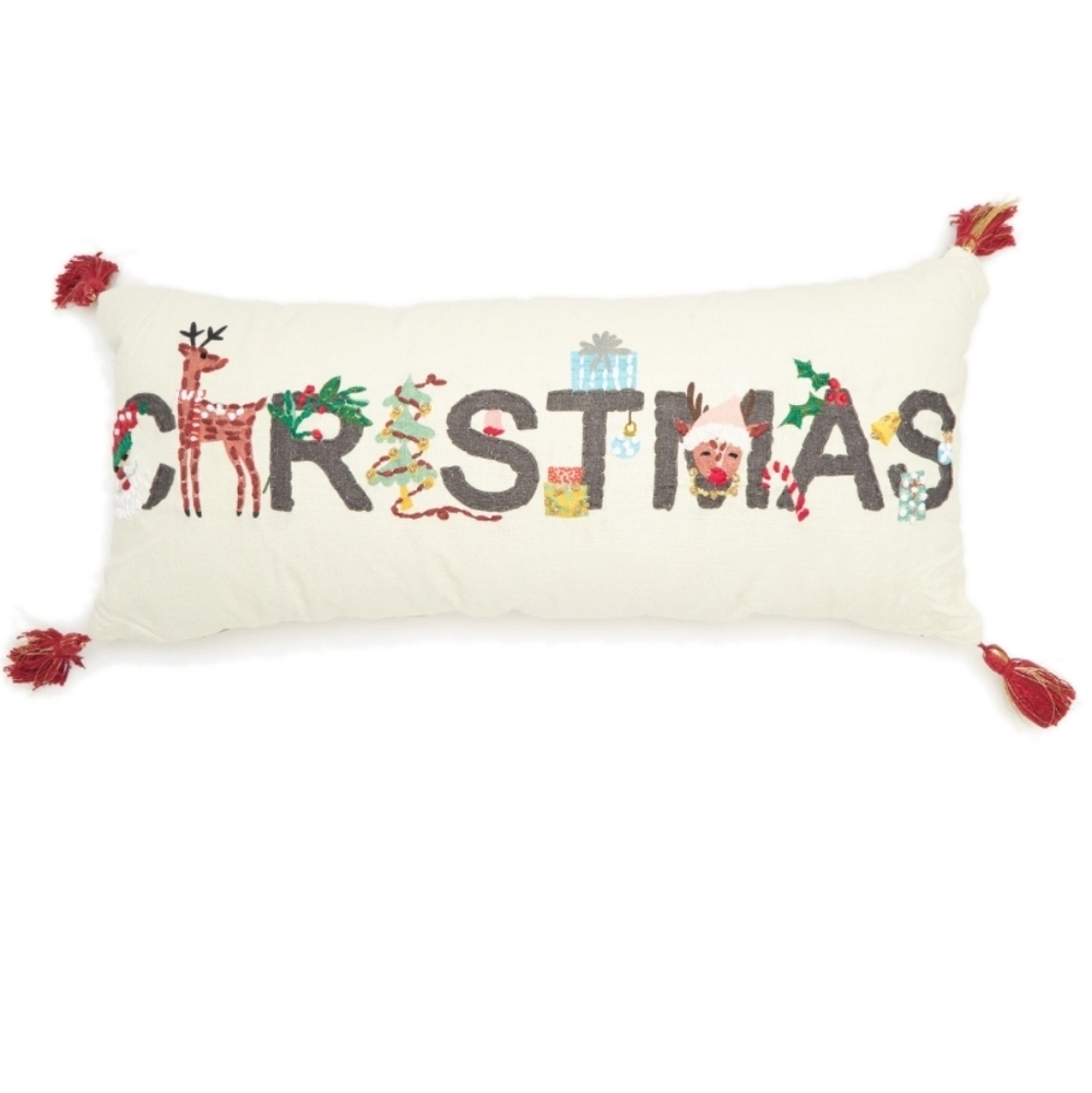 ENVOGUE Christmas Throw Pillow MULTI, Size One Size